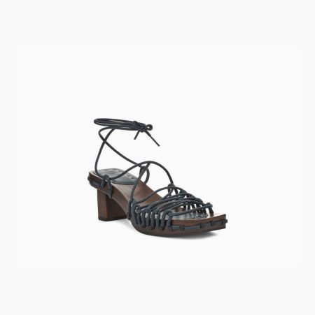 UGG Eckhaus Latta Lace On Lace Dark Sandals for Women (FAHS18395)